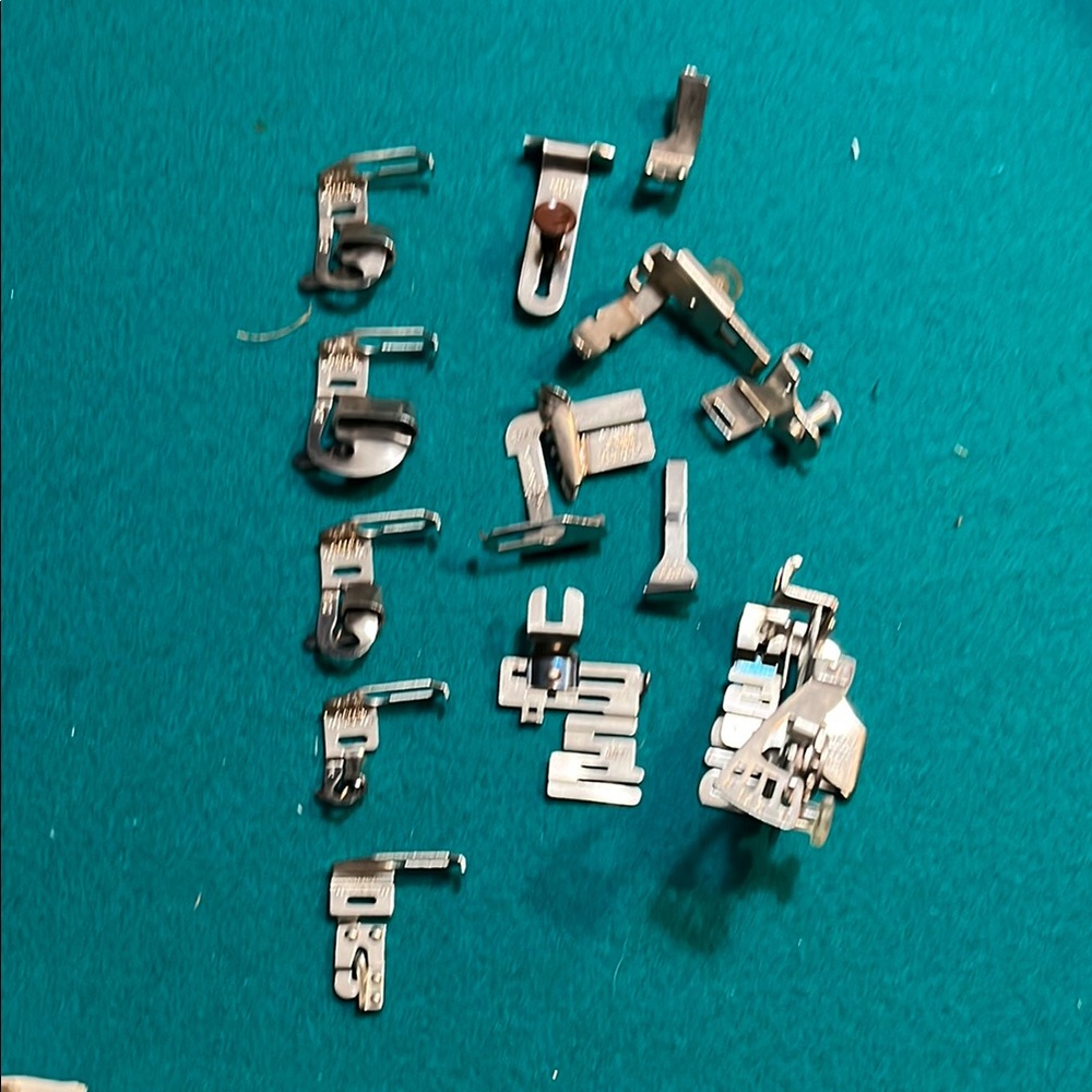 Assorted Greist Sewing machine attachments